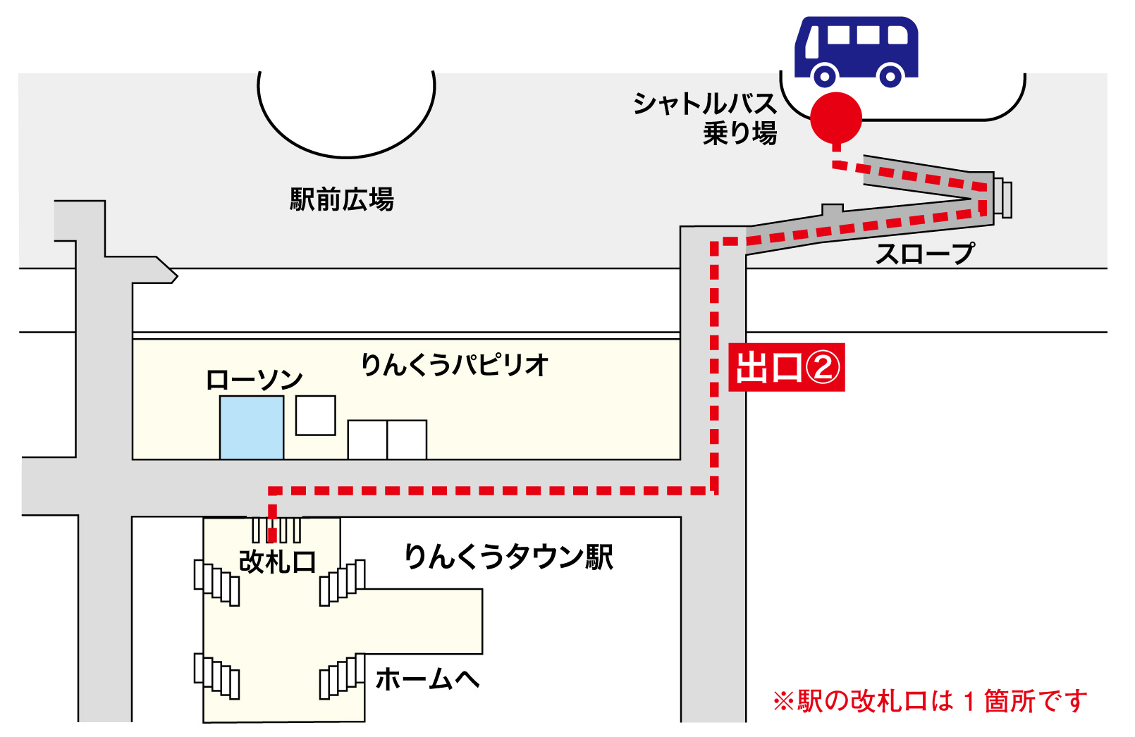 りんくうバス乗り場